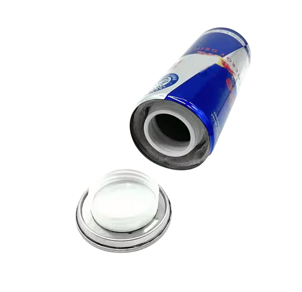 canette redbull cachette