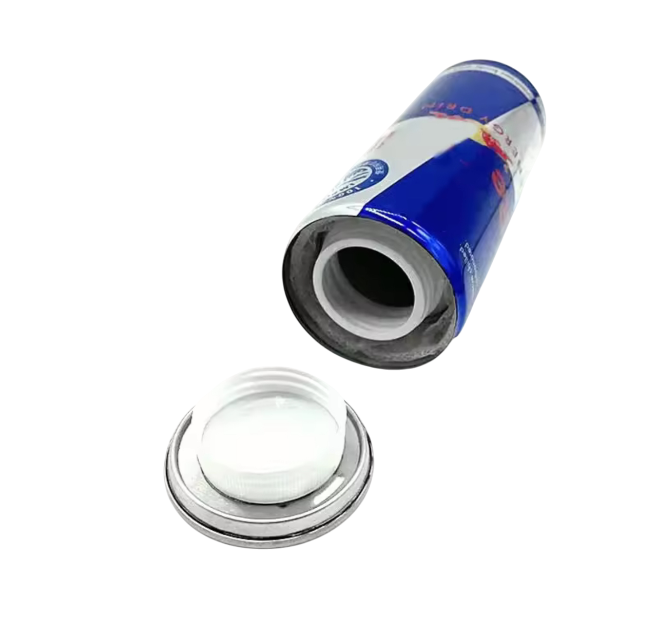 canette redbull cachette