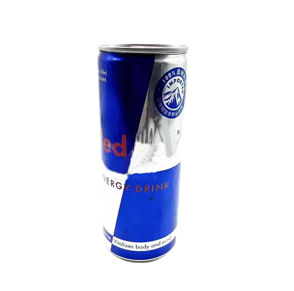 canette redbull cachette